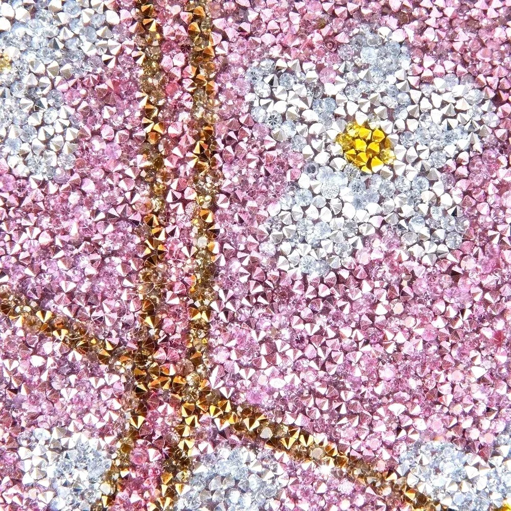 Sparkles Home Pink Glitter Cowboy Boot Pillow Western Daisy Glam Decor Floral